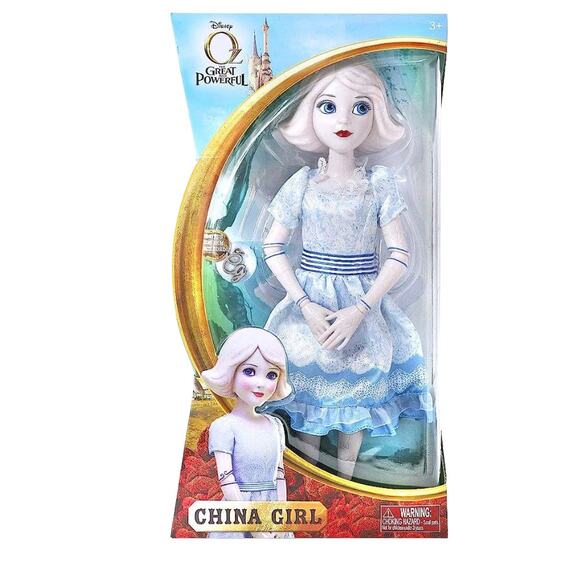 Disney China Girl Doll & Charm 14" Jointed Great Powerful Wizard Of Oz New Boxed - Picture 9 of 9
